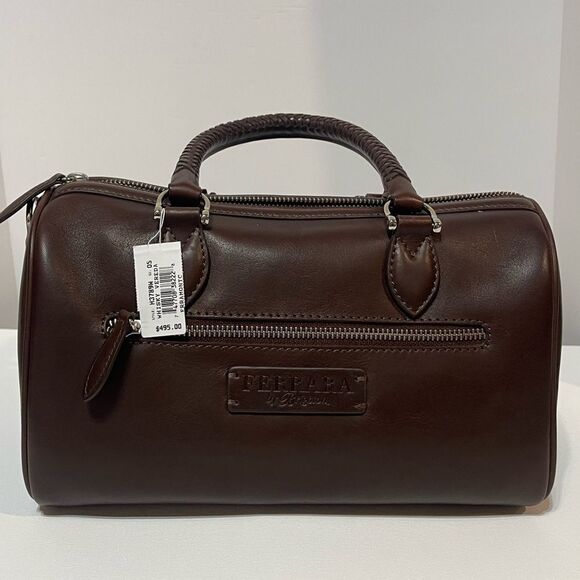 Brighton Ferrara Vereda Satchel Whisky NWT - Picture 9 of 16
